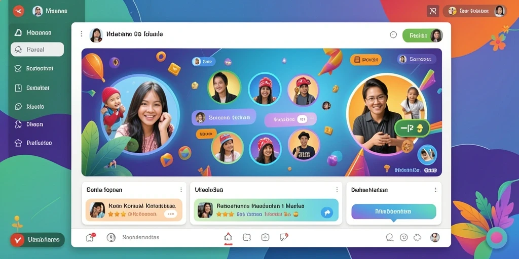 Tampilan awal yang menarik dan mudah dipahami.