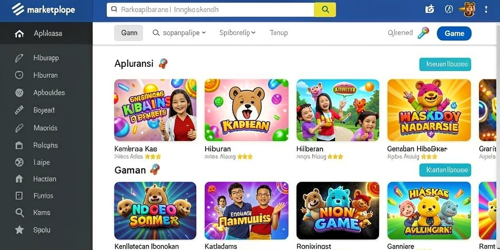 Tampilan antarmuka yang intuitif dan mudah digunakan.