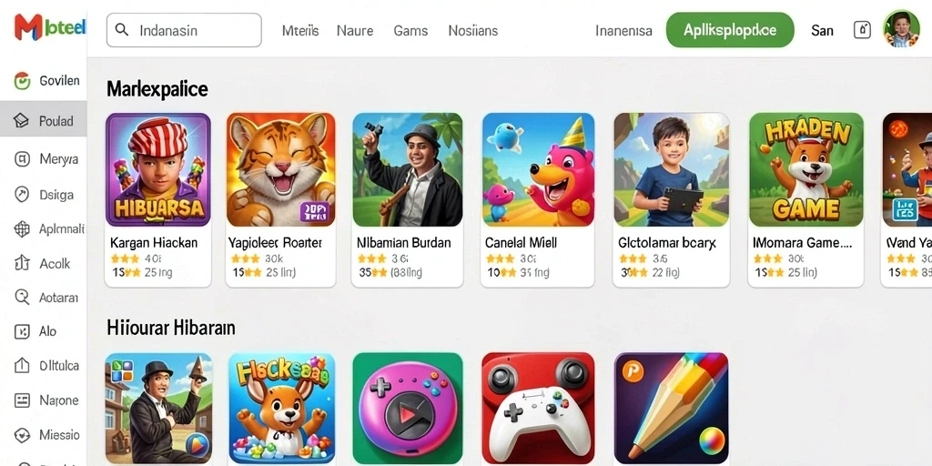 Tampilan grafis yang menarik dan detail.