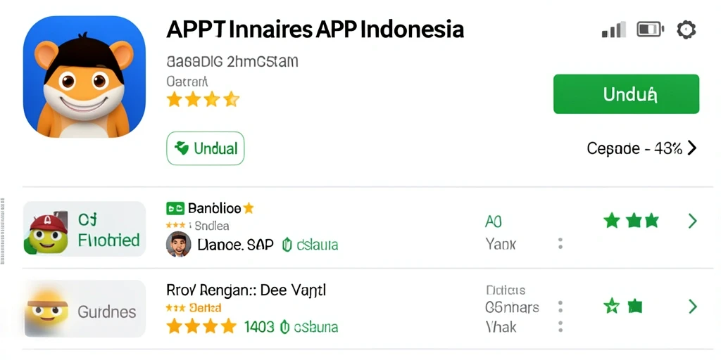 Tampilan awal yang menarik dan mudah dinavigasi.