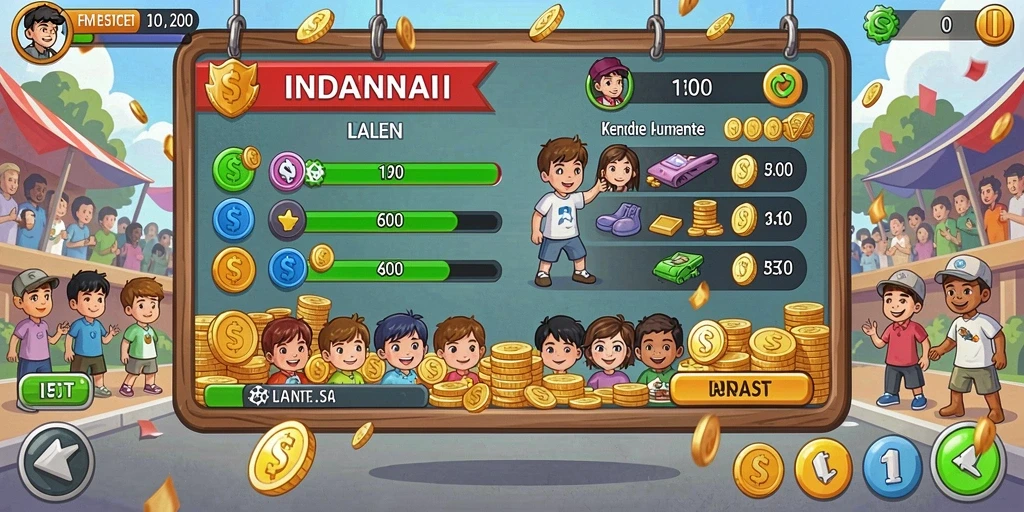 Tampilan antarmuka yang menarik dan user-friendly.