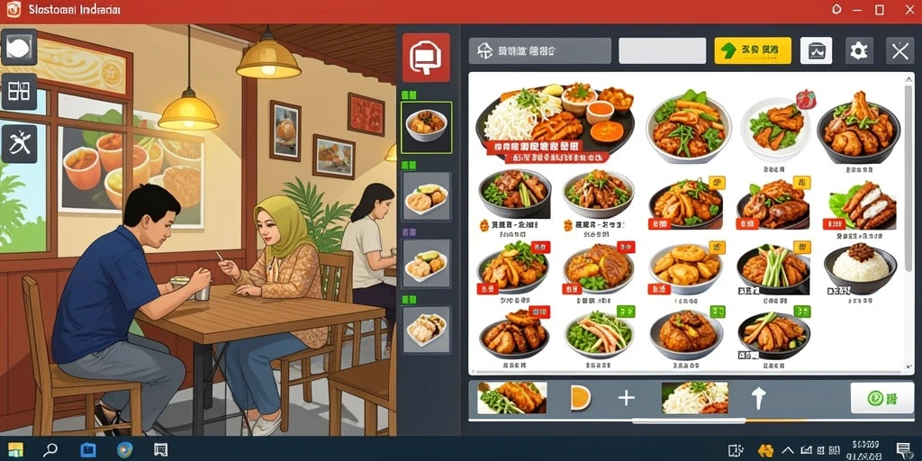 Tampilan awal DMD999 dengan grafis yang menakjubkan.