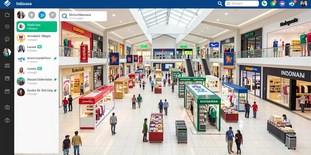 Tampilan antarmuka utama yang menarik dan user-friendly.
