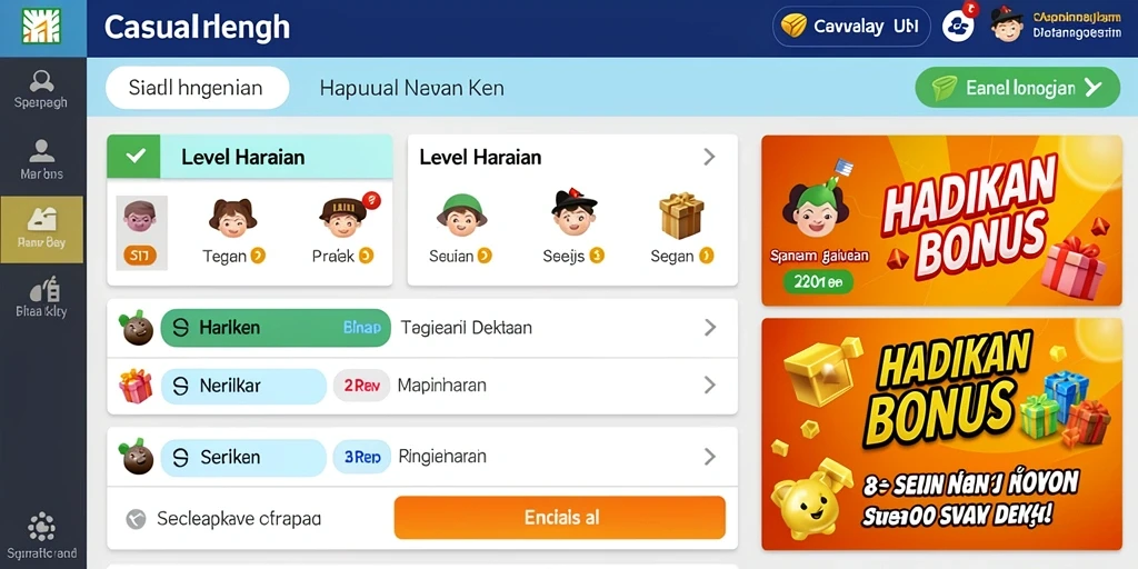 Screenshot menampilkan karakter utama dalam pertarungan epik.