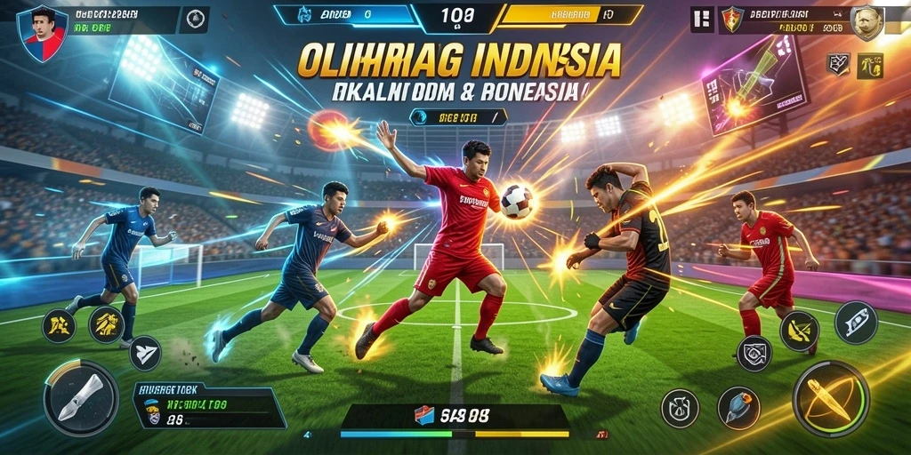 Tampilan utama aplikasi dengan berbagai pilihan permainan.