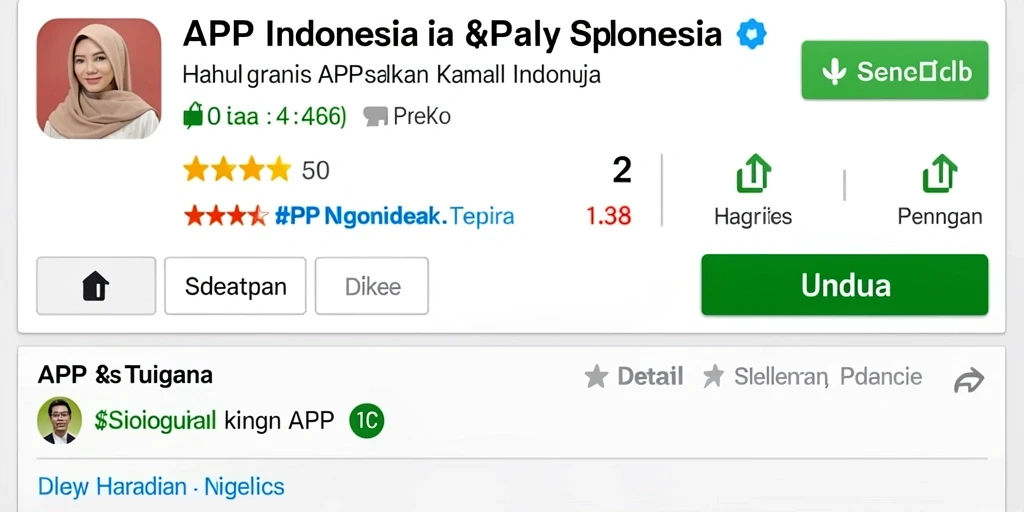 Tampilan antarmuka yang intuitif dan mudah dipahami.