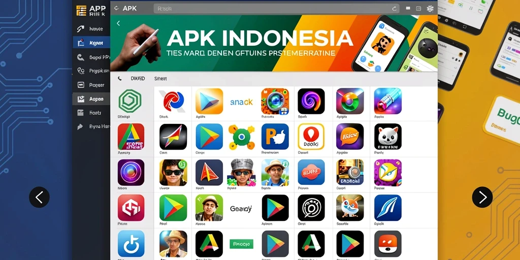 Tampilan antarmuka pengguna yang menarik.