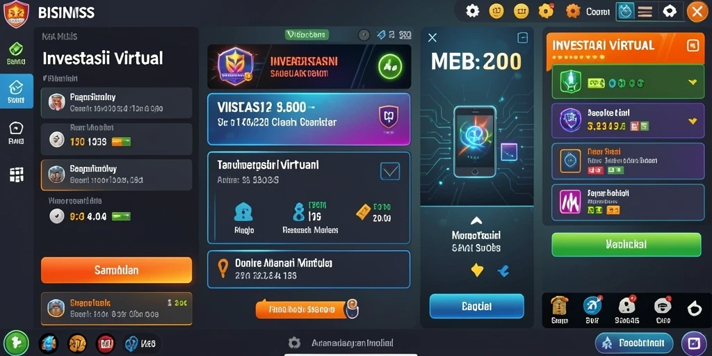 Tampilan antarmuka yang intuitif dan menarik.