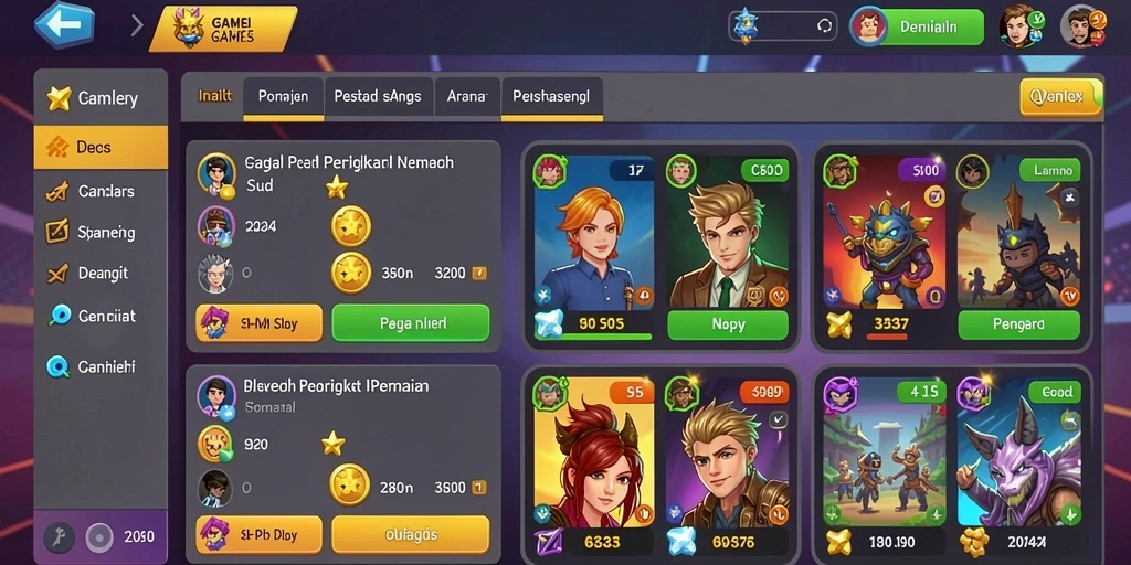 Gambar karakter yang menawan dalam MIOTOTO.