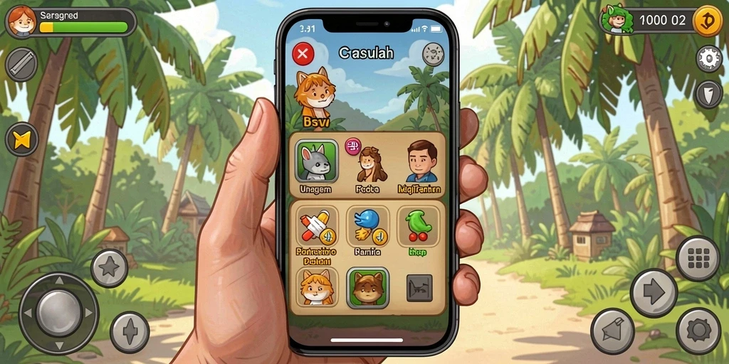 Tampilan antarmuka yang user-friendly dan menarik.