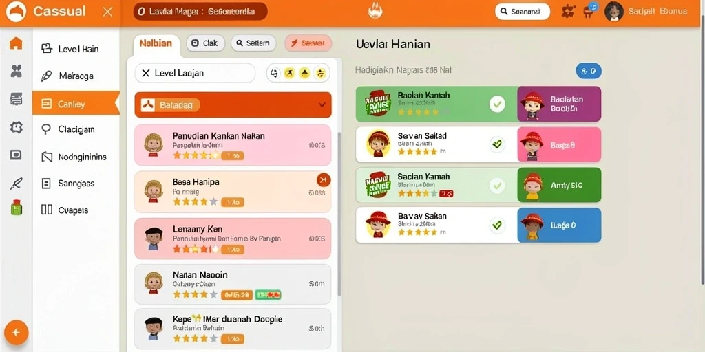 Tangkapan layar dari level menakjubkan di OJA89.