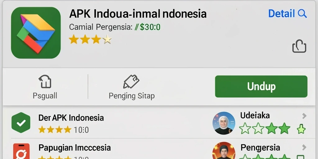 Tampilan menu awal yang menarik dan intuitif.