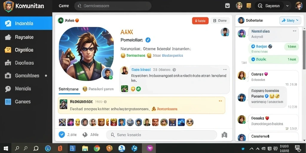 Tampilan antarmuka yang menarik dan modern.