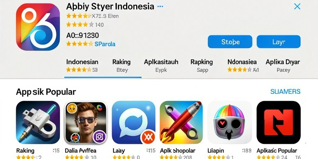 Tampilan menu yang intuitif dan menarik.
