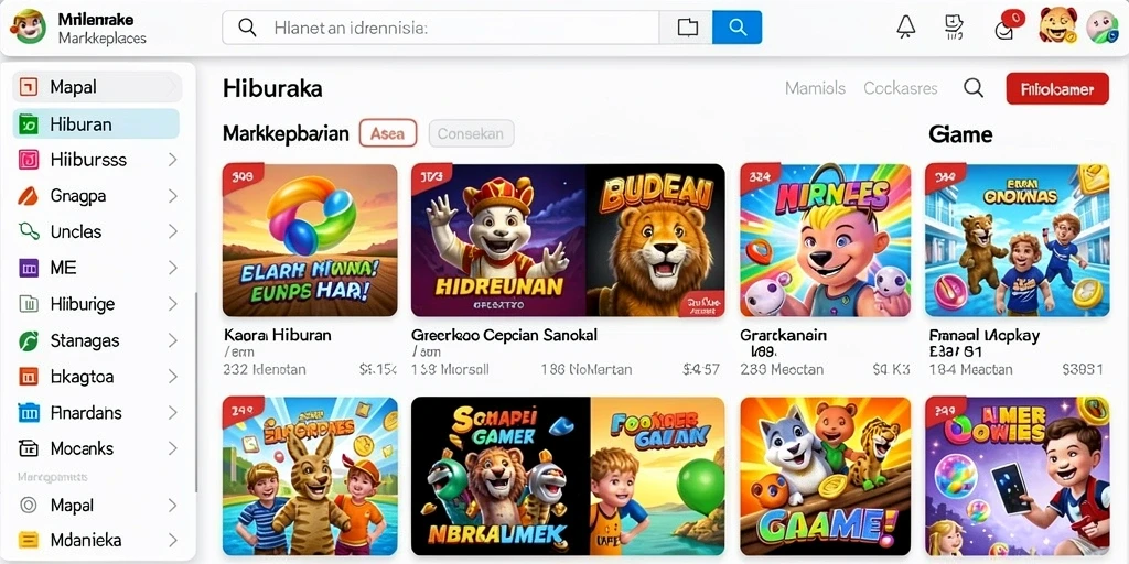 Tampilan antarmuka yang user-friendly.