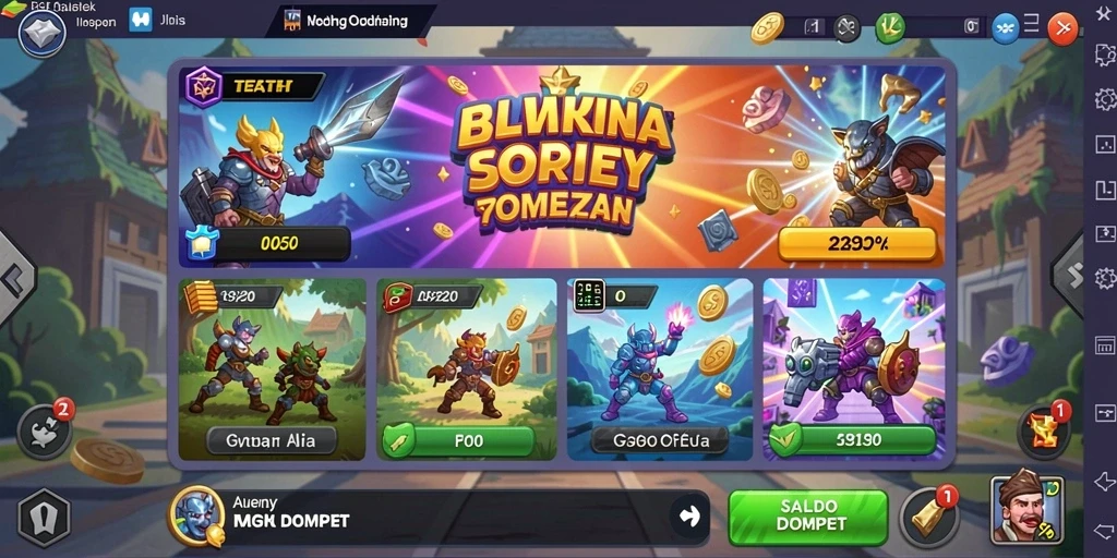 Tampilan interface yang intuitif dan mudah dipahami.