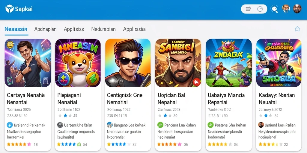 Tangkapan layar menunjukkan tampilan awal game yang menarik.