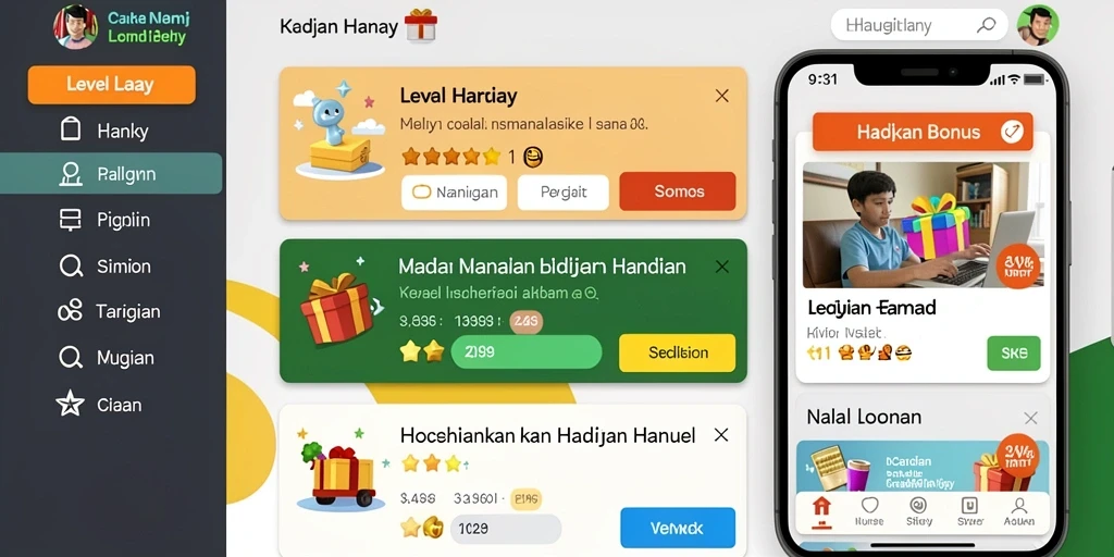 Tampilan awal aplikasi SUNGAITOTO.