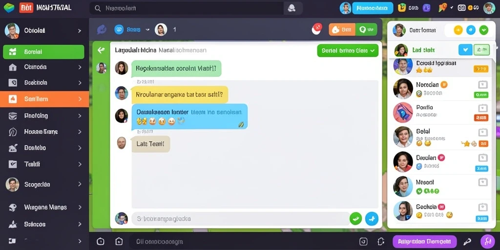 Tangkapan layar menampilkan karakter utama dalam aksi.