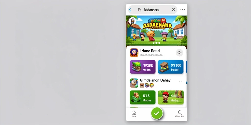 Screenshot menampilkan karakter utama dalam aksi.