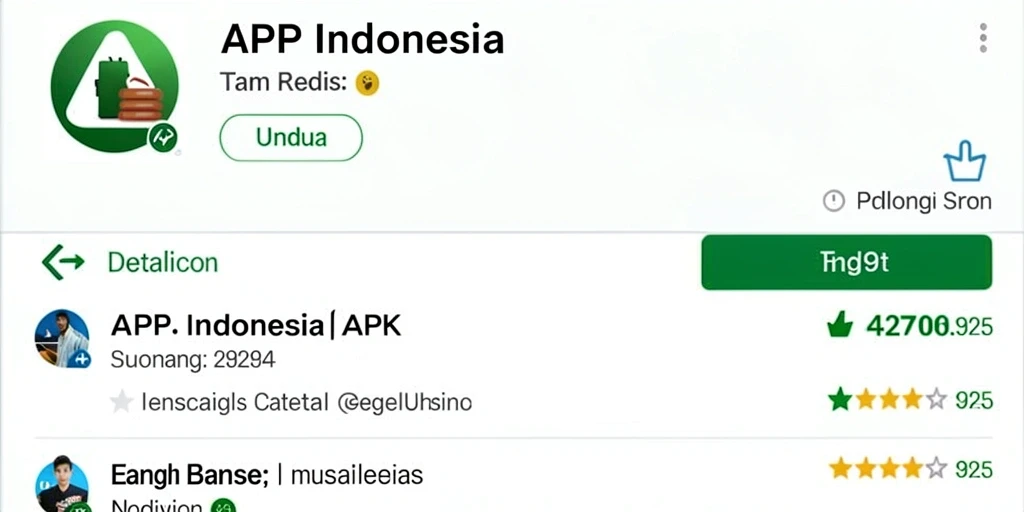 Tampilan menu utama yang menarik dan mudah dinavigasi.